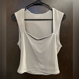 Abercrombie Cropped Seamless Fabric Portrait Top